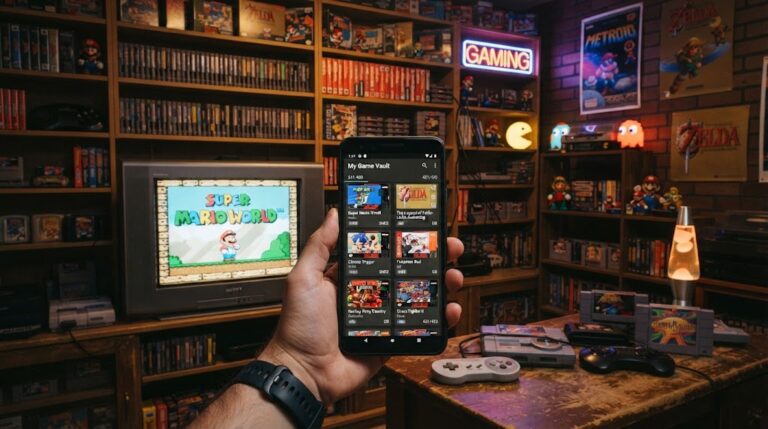 Retro Games Sammler App