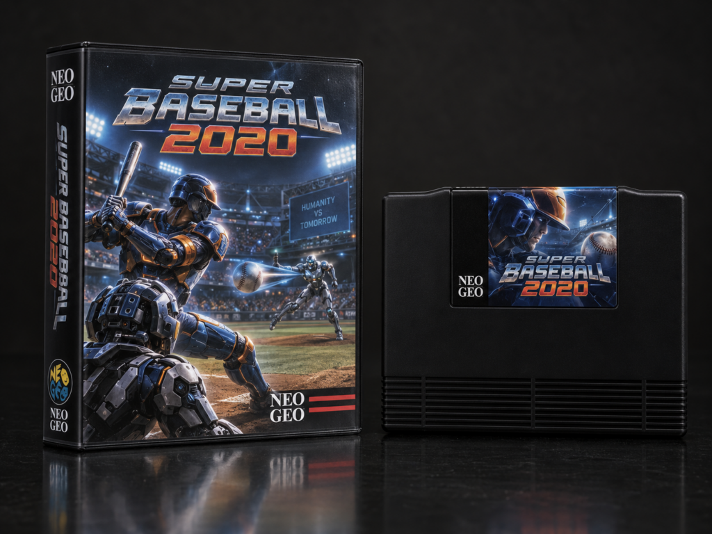 Super Baseball 2020: KI-Packshot mit AES-Verpackung und Modul