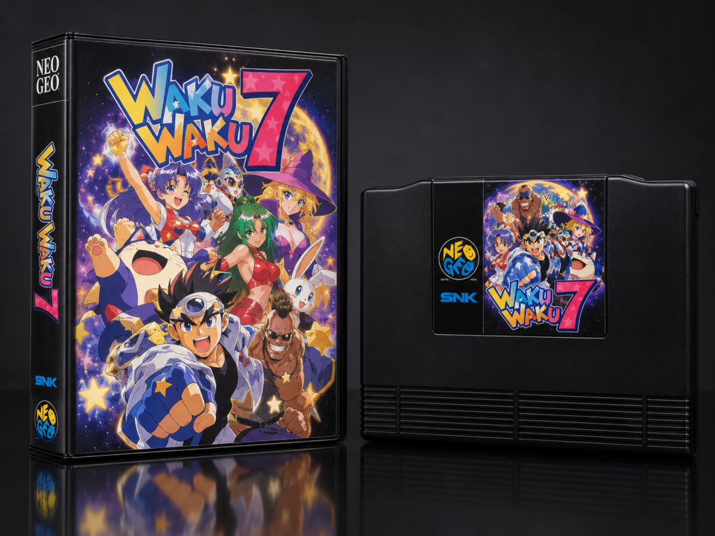 Waku Waku 7: KI-Packshot mit AES-Verpackung und Modul